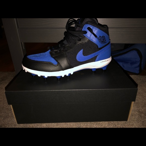 🌵Air Jordan Retro 1 TD Mid Football Cleats🌵 - Picture 2 of 4